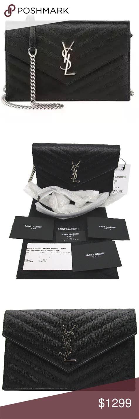 ysl monogram fragments|ysl monogram wallet on chain.